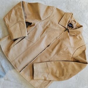 GAP Tan Leather Jacket